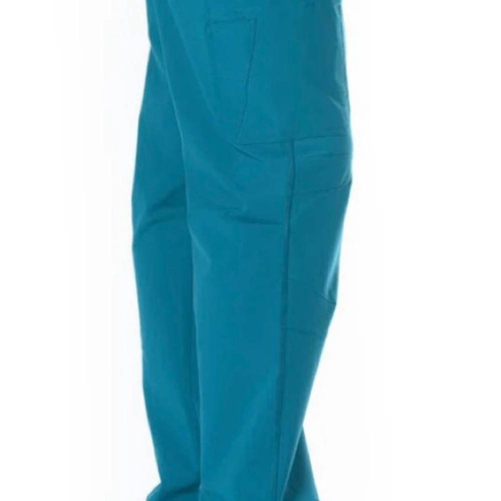 NWT Essential Threads Men’s Welby Scrub Pants. Carribean Blue. Size XXL.